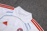 25-26 Bayern White Short shirts and Long trousers Suit #C2555