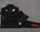 25-26 Ajax Black Jacket Tracksuit #A2572