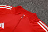 25-26 ARS Red Kids Half Pull Tracksuit #E2524(童装)(半拉链)