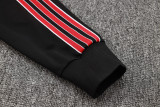 25-26 Man Utd Black Kids Jacket Tracksuit #E2514(童装)