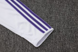 25-26 RMA White Kids Half Pull Tracksuit #E2517(童装)(半拉链)