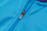 25-26 RMA Light blue Kids Half Pull Tracksuit #E2519(童装)(半拉链)
