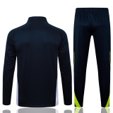 25-26 RMA Royal blue Kids Half Pull Tracksuit #E2571(童装)(半拉链)