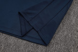 25-26 PSG Royal blue Half Pull Tracksuit #B2546(半拉链)
