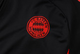25-26 Bayern Black Kids Jacket Tracksuit #E2550(童装)