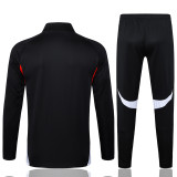 25-26 Bayern Black Kids Jacket Tracksuit #E2550(童装)
