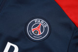 25-26 PSG Royal blue Half Pull Tracksuit #B2546(半拉链)