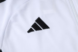 25-26 Man Utd White Jacket Tracksuit #A2533