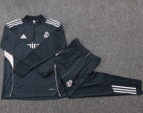 25-26 RMA Dark gray Kids Half Pull Tracksuit #E2594(童装)(半拉链)