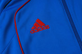 25-26 Man Utd Fancy blue Kids Jacket Tracksuit #E25103(童装)