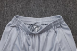 25-26 RMA White grey Kids Half Pull Tracksuit #E25106(童装)(半拉链)
