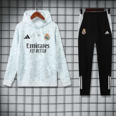 25-26 RMA White Hoodie Tracksuit (卫衣套装)