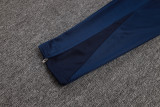 25-26 PSG Royal blue Half Pull Tracksuit #B2566(半拉链)