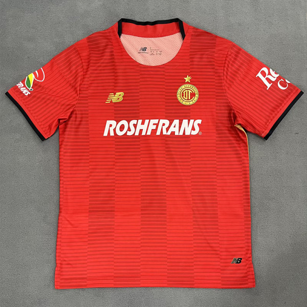 25-26 Toluca Home Fans Soccer Jersey 带星