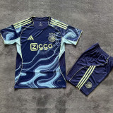 25-26 Ajax Away Kids Soccer Jersey
