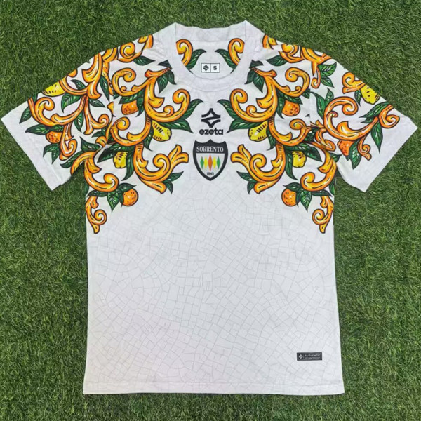 25-26 Sorrento Calcio 1945 Away Fans Soccer Jersey
