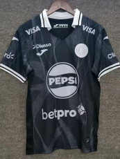 25-26 Motagua Black Fans Soccer Jersey 莫塔瓜