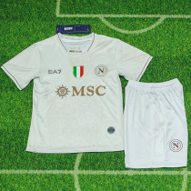 25-26 Napoli Away Kids Soccer Jersey