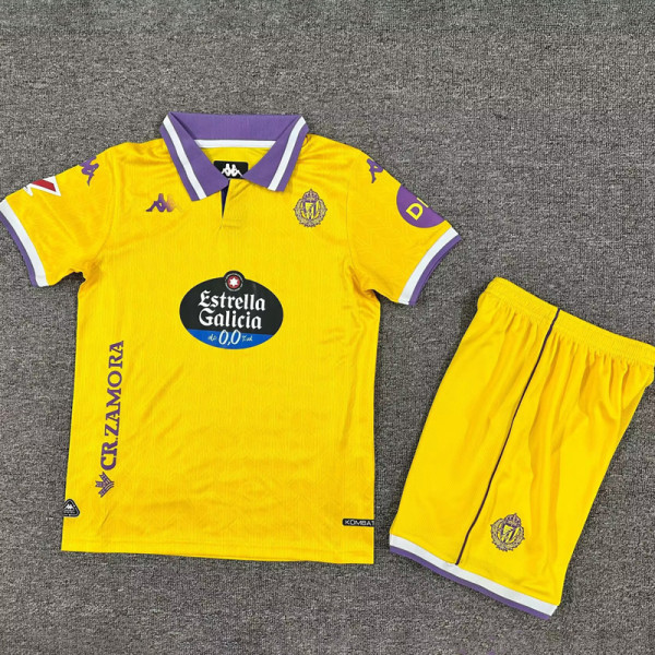 25-26 Valladolid Third Kids Soccer Jersey