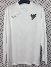 2025 Hibernian FC White 150th Anniversary Long Sleeve Soccer Jersey (长袖)