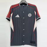 25-26 Bayern Grey Casual Edition Baseball Jersey
