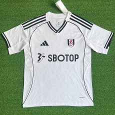 25-26 Fulham Home Fans Soccer Jersey
