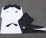 25-26 CHE White Half Pull Tracksuit #B2576(半拉链)