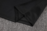 25-26 Germany Black Half Pull Tracksuit #B2579(半拉链)