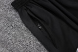 25-26 PSG Jordan Black Half Pull Tracksuit #B2573(半拉链)
