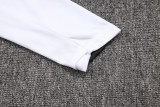 25-26 CHE White Half Pull Tracksuit #B2576(半拉链)