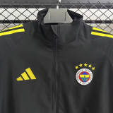 25-26 Fenerbahce Black Windbreaker
