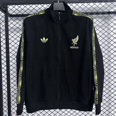25-26 Mexico Black Windbreaker