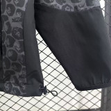 25-26 Dortmund Grey & Black Double Sided Windbreaker (双面风衣)