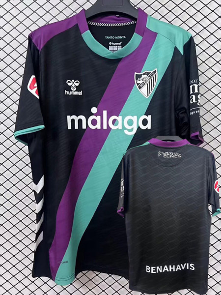 25-26 Malaga Third Fans Soccer Jersey