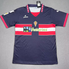 1996-1997 Gijon Third Retro Soccer Jersey (带章)