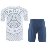 25-26 PSG White Training Short Suit