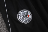 25-26 Ajax White Kids Half Pull Tracksuit #E25125(童装)(半拉链)