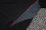 25-26 Ajax Black Kids Jacket Tracksuit #E25145(童装)