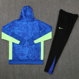 25-26 BAR Blue Hoodie Tracksuit (卫衣套装)