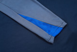 25-26 PSG Royal blue Half Pull Tracksuit #B2585(半拉链)