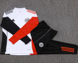 25-26 Ajax White Kids Half Pull Tracksuit #E25125(童装)(半拉链)