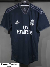 2018-2019 RMA Away Player Version 球员 Retro Soccer Jersey