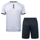25-26 Napoli Light gray Training Short Suit #D25181