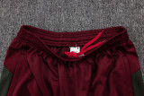 25-26 Fluminense Jujube red Training Short Suit #D25179
