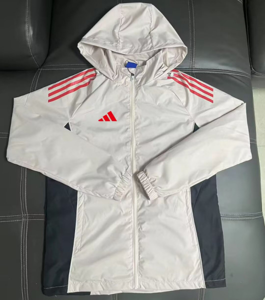 2025 AD Light gray Windbreaker