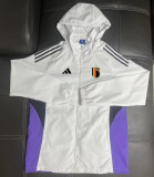 25-26 Belgium White Windbreaker
