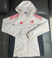 25-26 Mexico Light gray Windbreaker