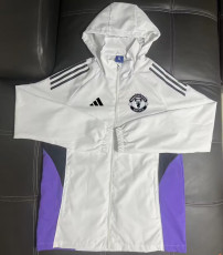 25-26 Man Utd White Windbreaker