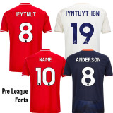 25-26 Nottingham Forest Away Fans Soccer Jersey