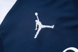 25-26 PSG Jordan Royal blue Half Pull Tracksuit #B2597(半拉链)